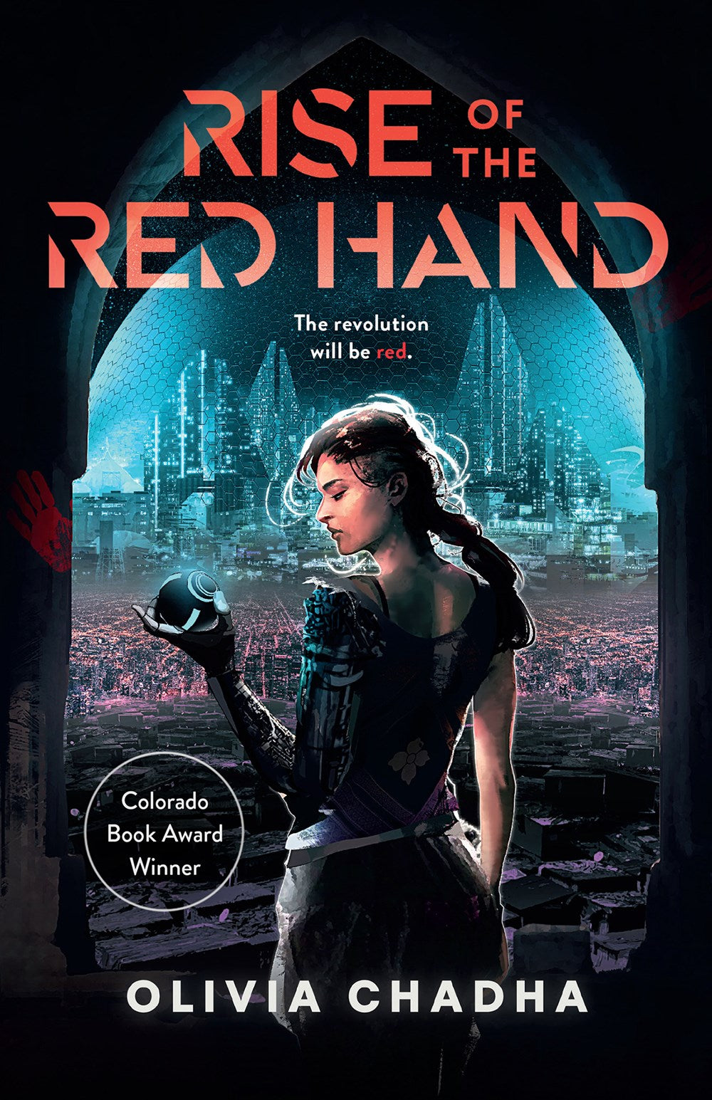 Rise of the Red Hand by Olivia Chadha (Signed copy, paperback)